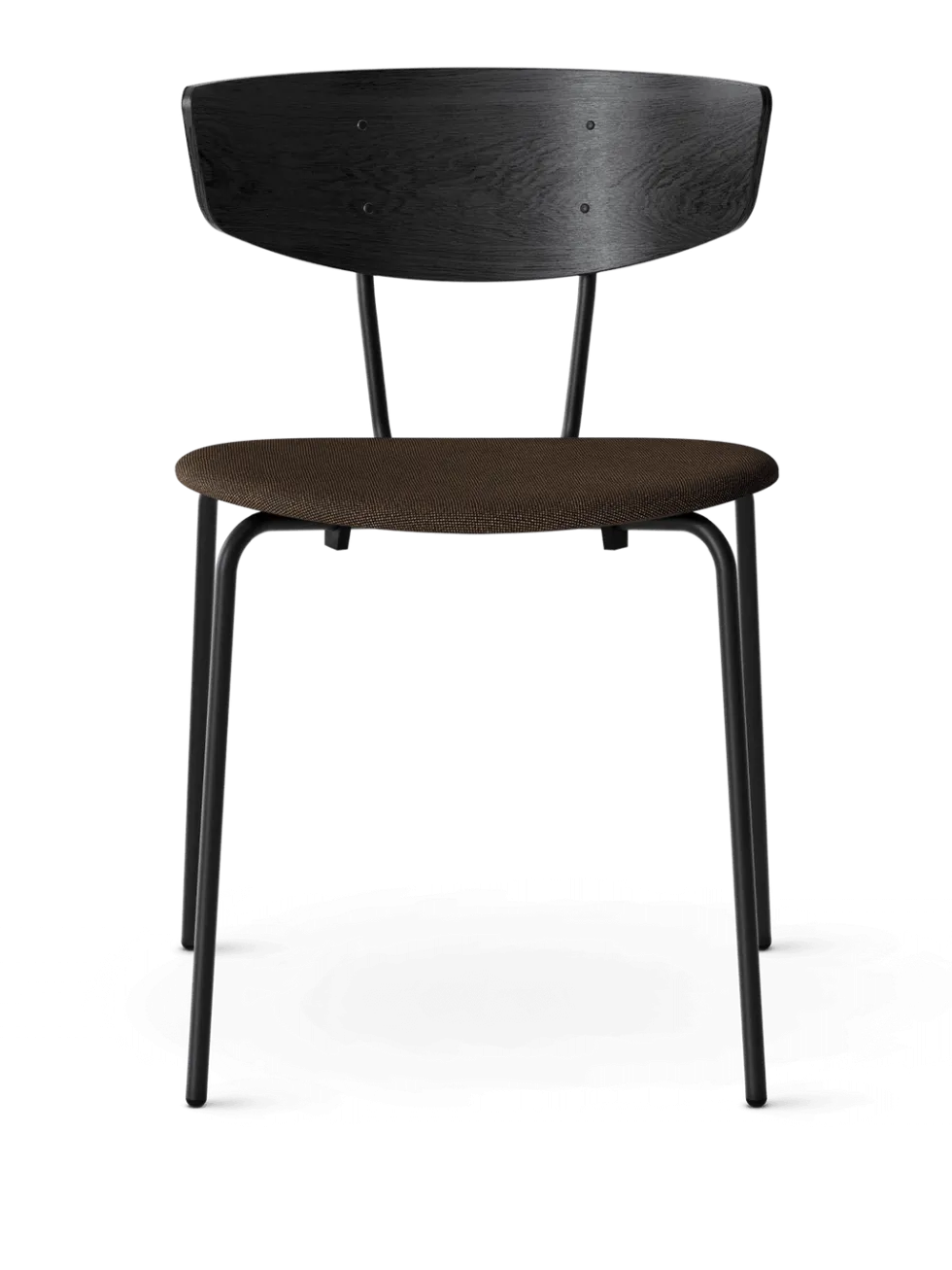 Herman Dining Hallingd. – Svart/Mörkbrun Stol