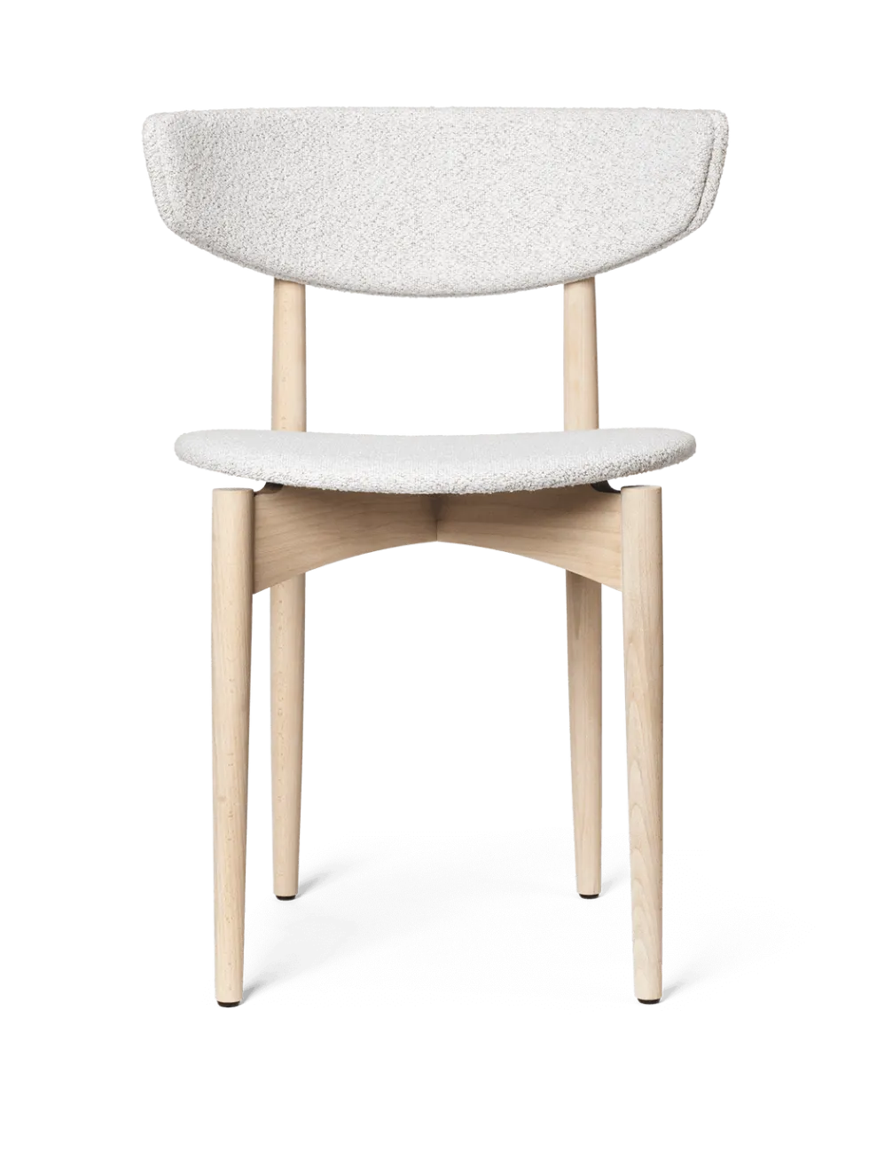 Herman Dining Wo Uph Soft Bouclé – Vit Bok/Off-White Stol