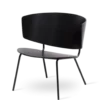 Herman Lounge Chair – Svart