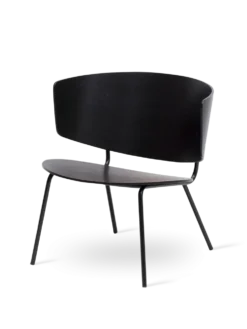 Herman Lounge Chair – Svart