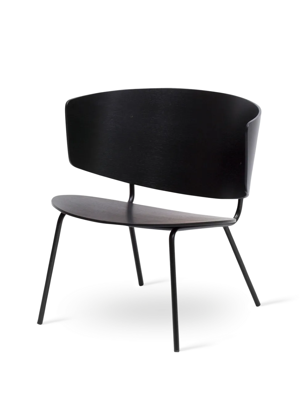 Herman Lounge Chair – Svart