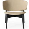Herman Lounge Wo Hallingdal – Svart/Beige Stol
