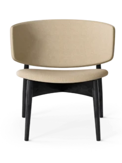 Herman Lounge Wo Hallingdal – Svart/Beige Stol