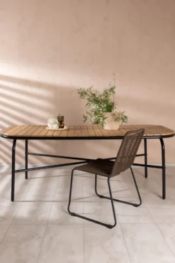 Holmbeck Rektangulära Matbord 200 x 90 Nature