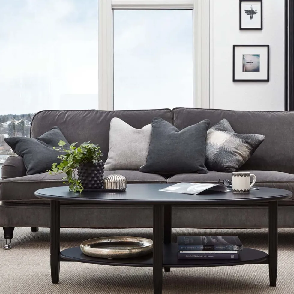 Howard 4-sits soffa svängd