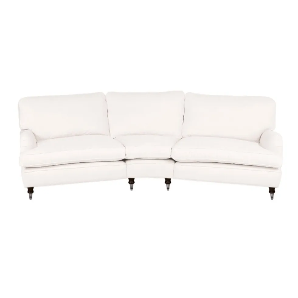 Howard 4-sits soffa svängd