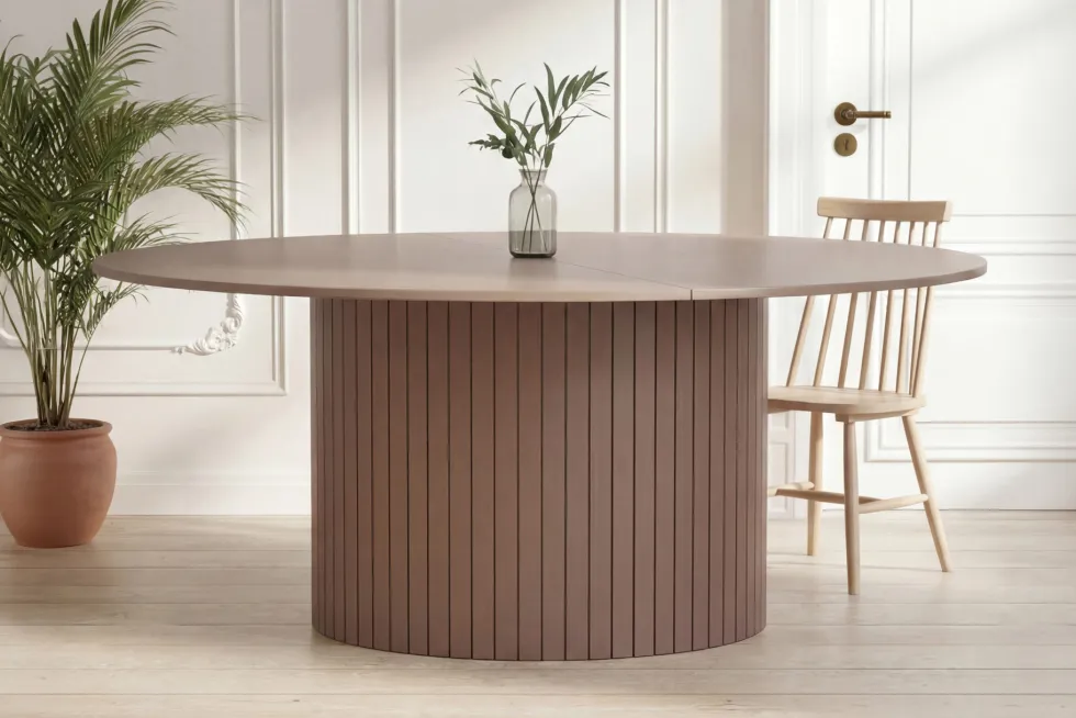 Härön Runda Matbord Ø180 Brown