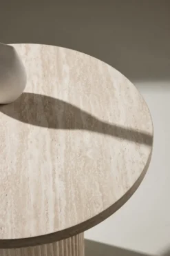 Härön Soffbord ⌀50 Beige