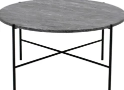 IWO – Runt soffbord Marmor Ø80 cm