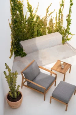 Jack fotpall outdoor teak