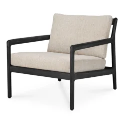 Jack loungefåtölj outdoor teak black