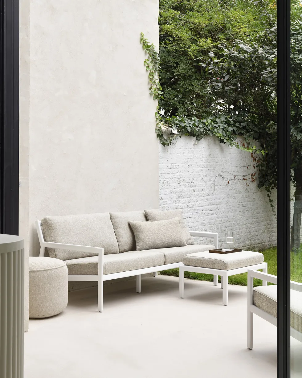 Jack 3-sits outdoor teak