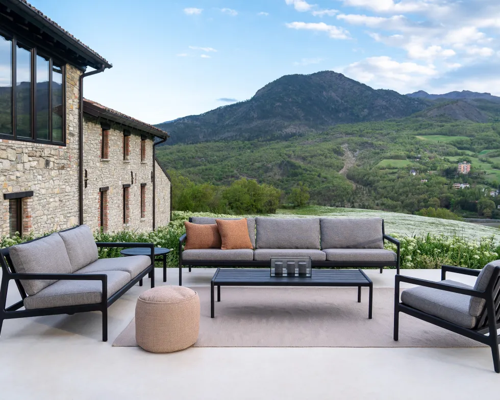 Jack 3-sits outdoor teak