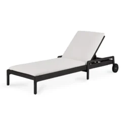 Jack solsäng outdoor teak black