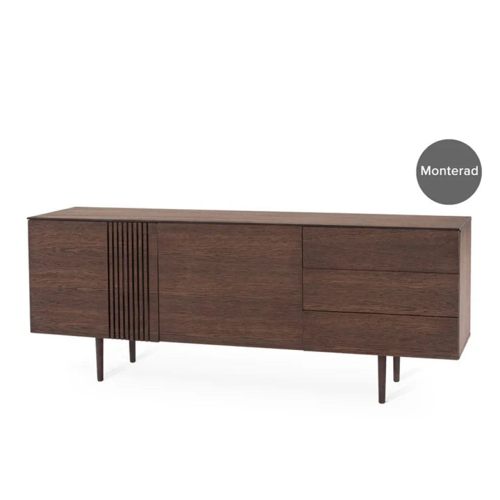 JOEL Sideboard rökoljad ek