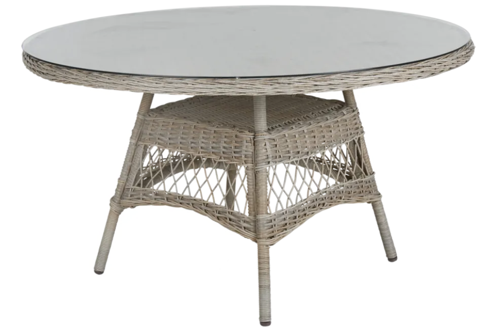 Kamomill matbord Beige/beige 130×73 cm