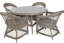 Kamomill matbord Beige/beige 130×73 cm
