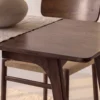 Kaseidon Rektangulära Matbord 120×80 Mörkbrun