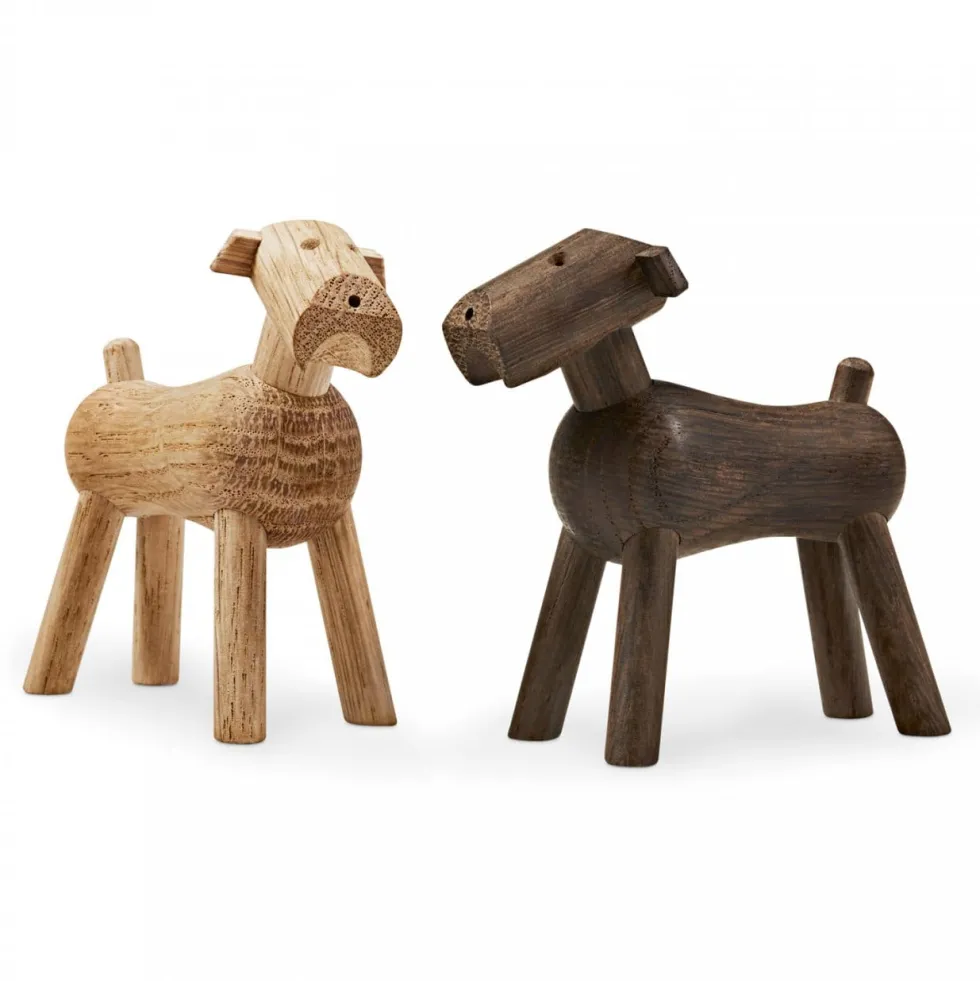 Kay Bojesen Hunden Tim Träfigur