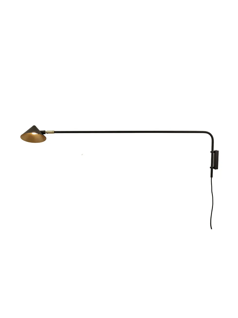 Kelly Long – Vägglampa Black med dimmer