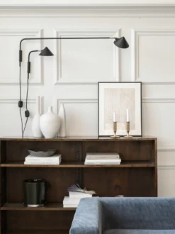 Kelly Long – Vägglampa Black med dimmer