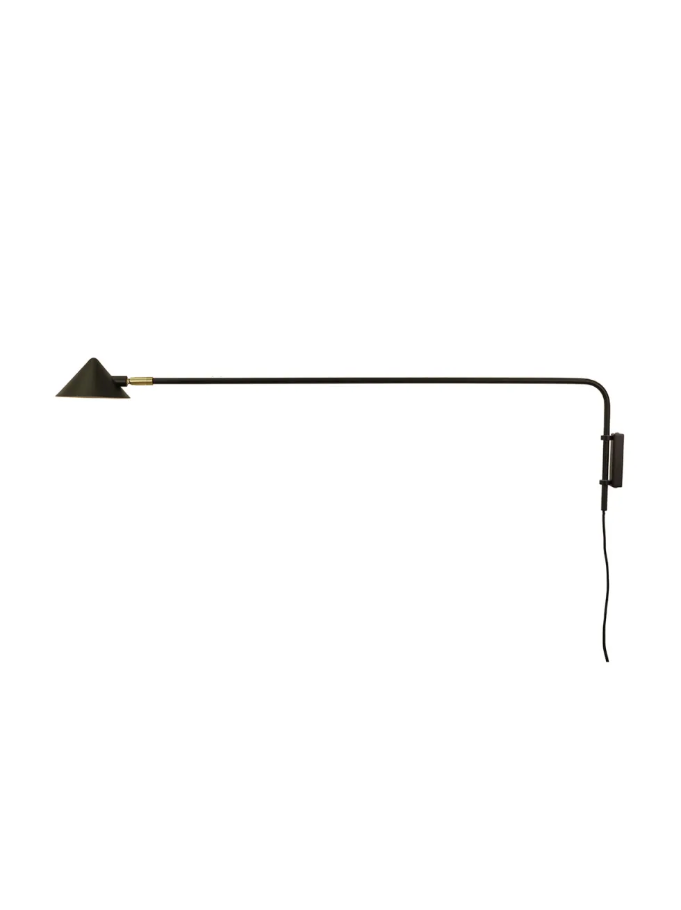 Kelly Long – Vägglampa Black med dimmer