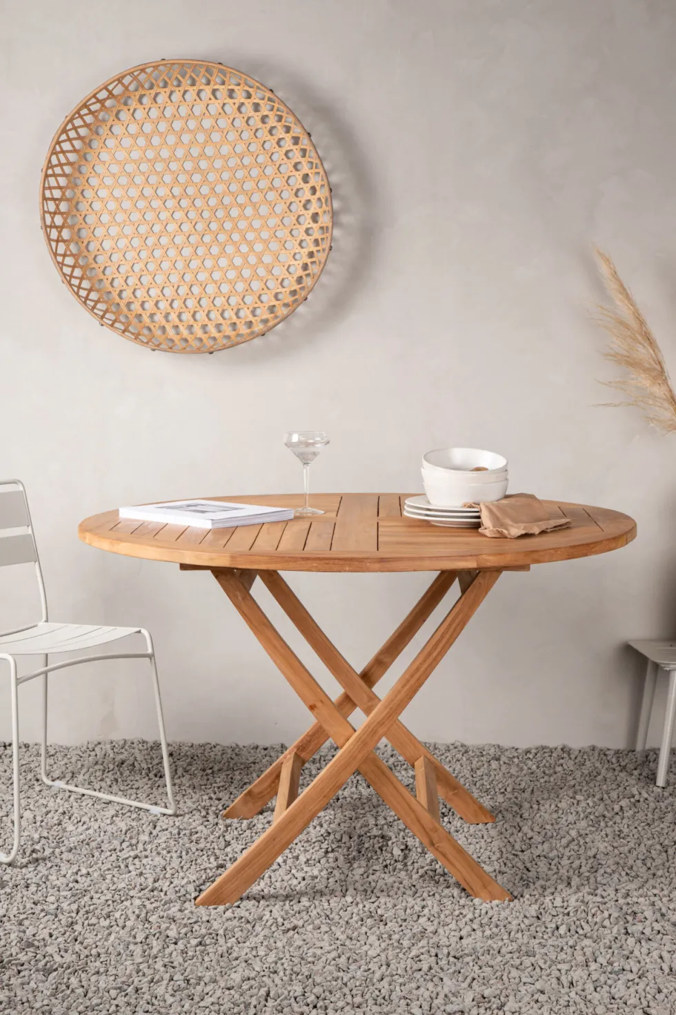 Kenya Runt matbord ⌀120