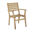 Keros karmstol teak karmstol