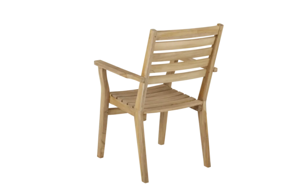Keros karmstol teak karmstol