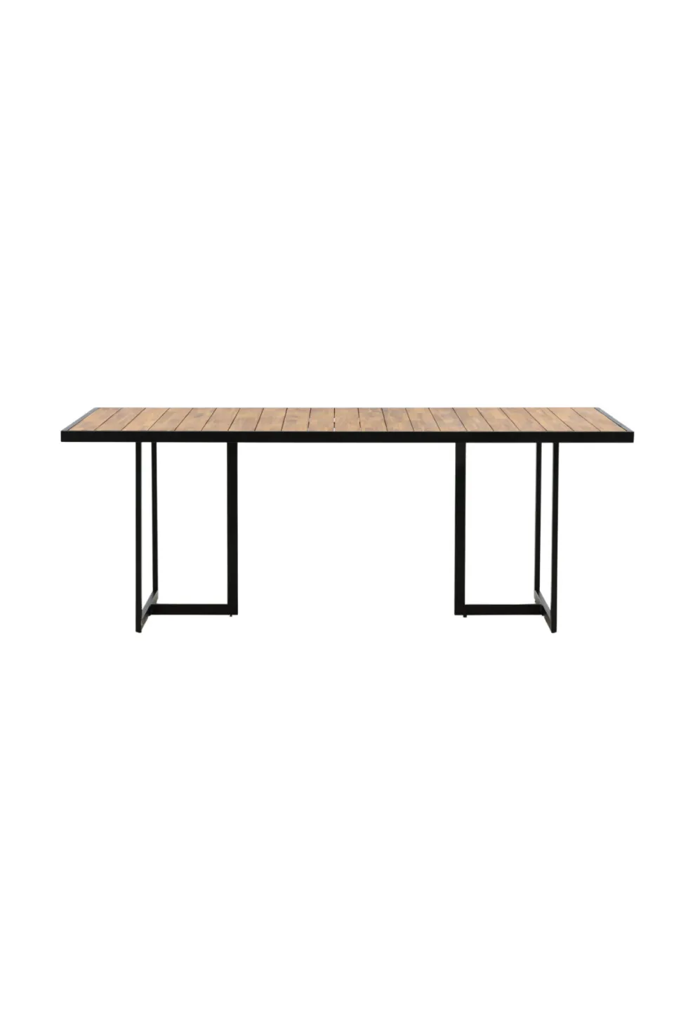 Khung Rektangulära Matbord 200 × 100 Nature