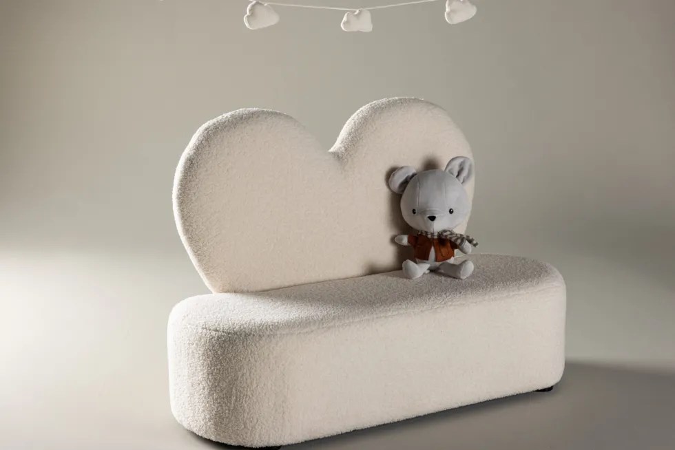 Kids Barnsoffor White