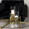 Kivik Soffbord ⌀90 Gold
