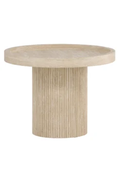 Krille Sidobord ⌀60 Beige