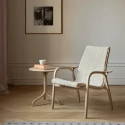 Laminett fåtölj ek
