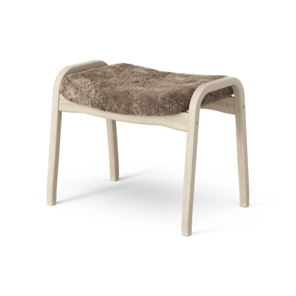 Lamino fotpall ek vitpigmenterad