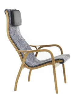 Lamino nackkudde läder