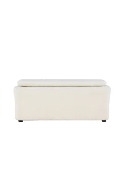 Laurel Ottoman 110 x 51 x 46,5 White