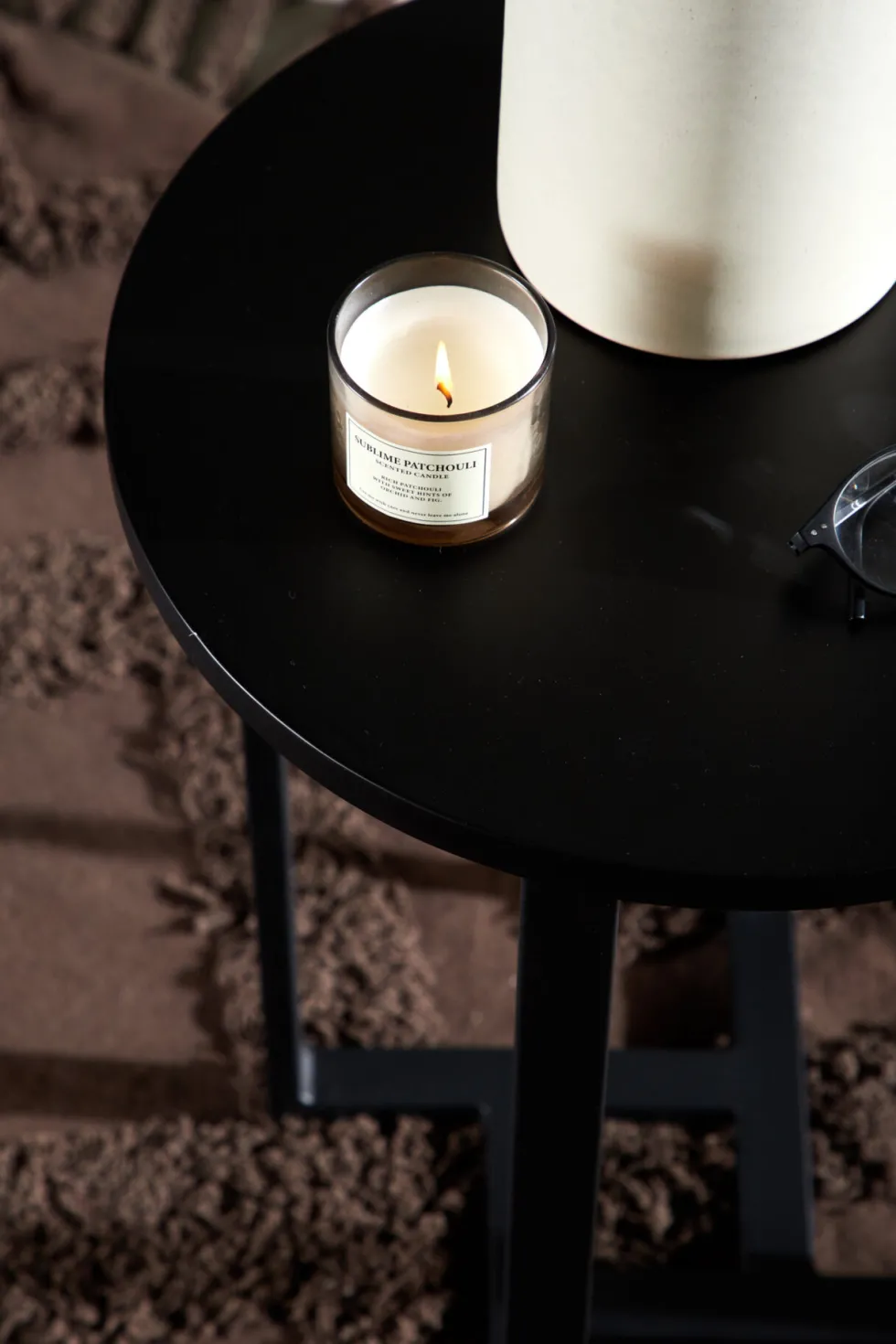 Lawton Soffbord ⌀40 Black
