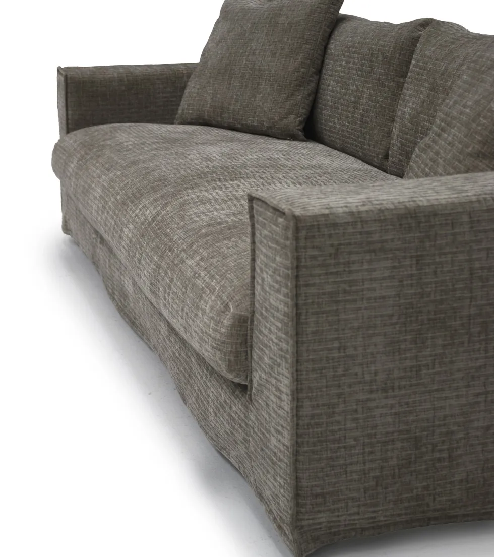 Leah Soffa 3-sits – Tyg Paradox Antelop