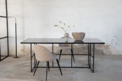 Leif Rektangulära Matbord 200 x 90 Black