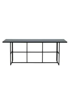 Leif Rektangulära Matbord 200 x 90 Black