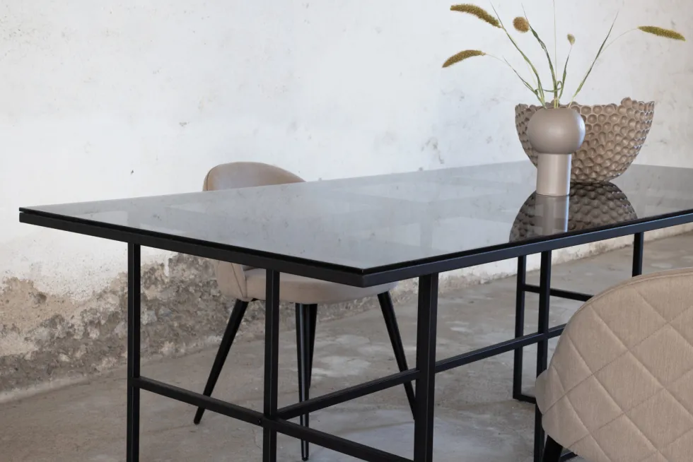 Leif Rektangulära Matbord 200 x 90 Black