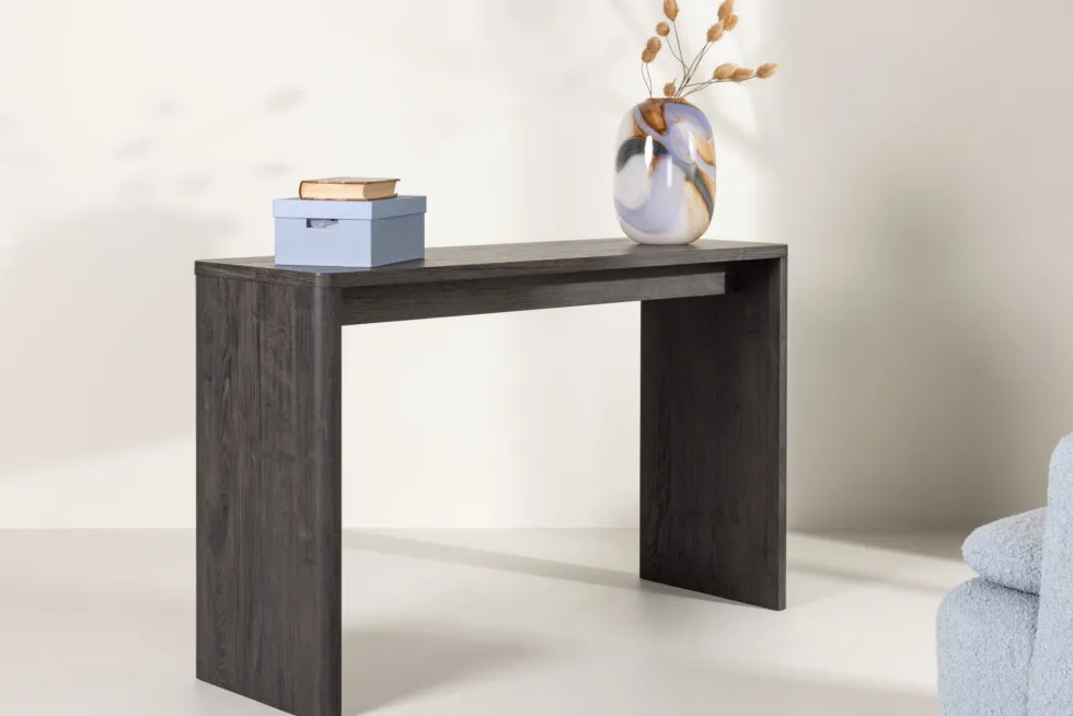 Leknes Sidobord 120 x 40 Mocca