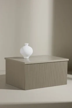 Lenox Sidobord 80 x 60 Beige