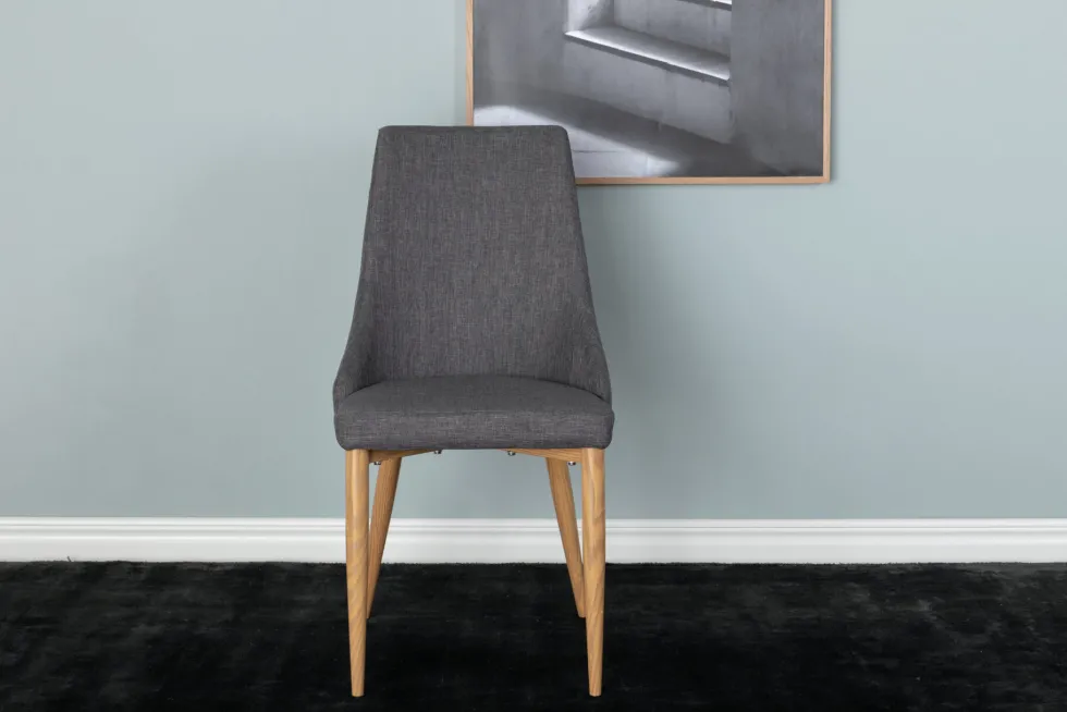 Leone Matstolar Dark Grey