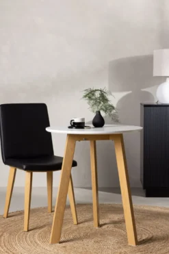 Leonora Runda Matbord ⌀65 White