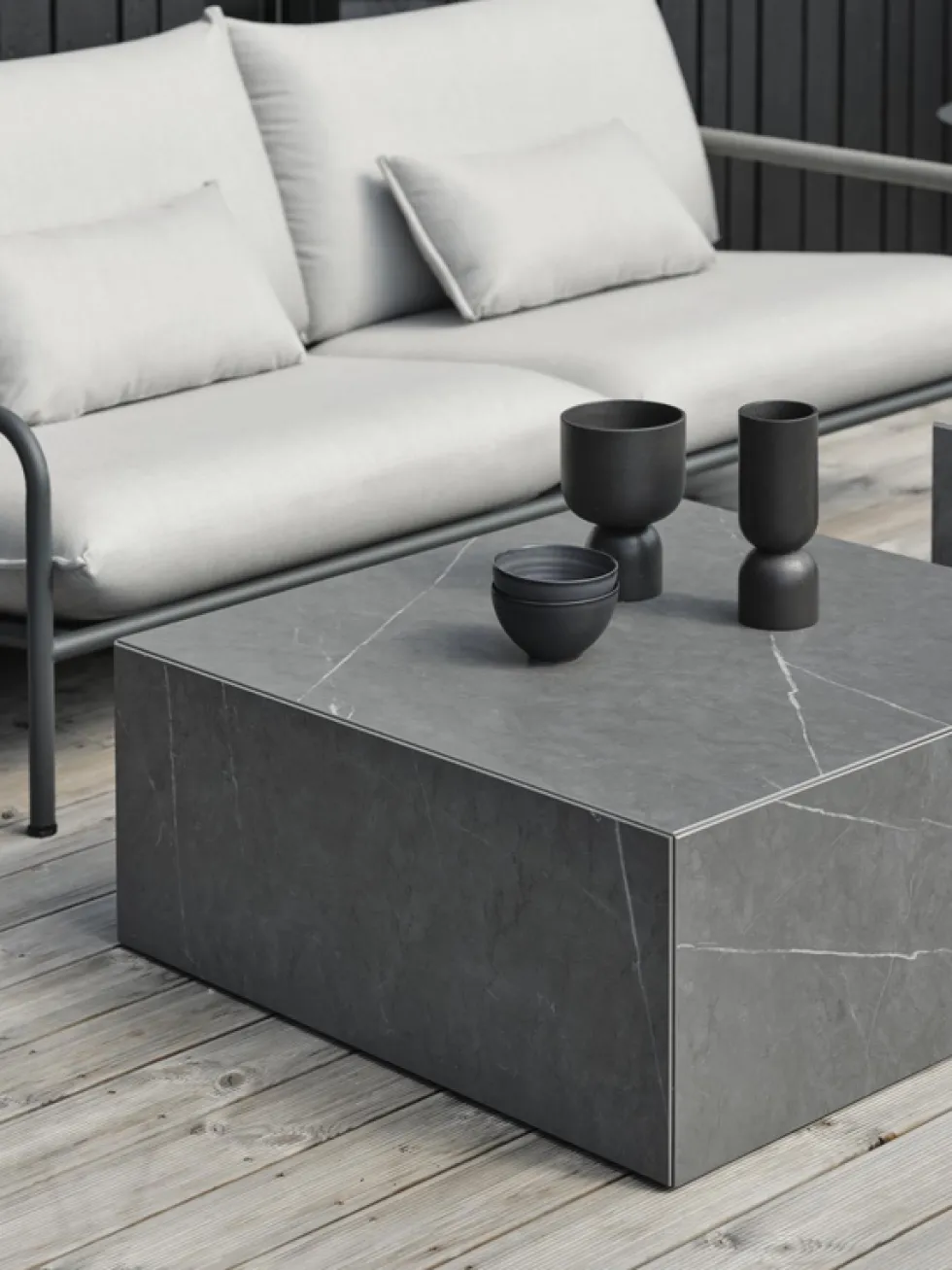 Lerberget Antracit/Ash 2,5-sits soffa