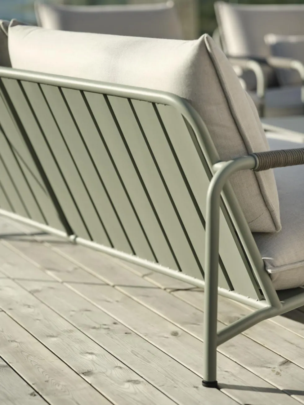 Lerberget Dusty Green/ash 2,5-sits soffa