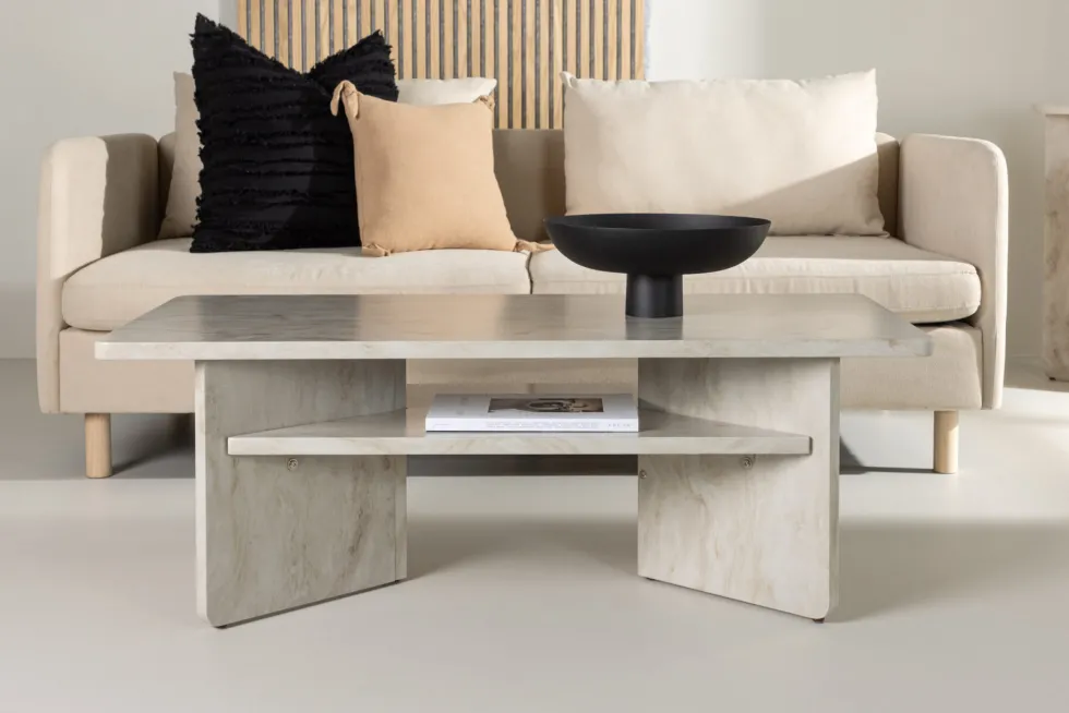 Ålesund Soffbord 120 x 60 Beige
