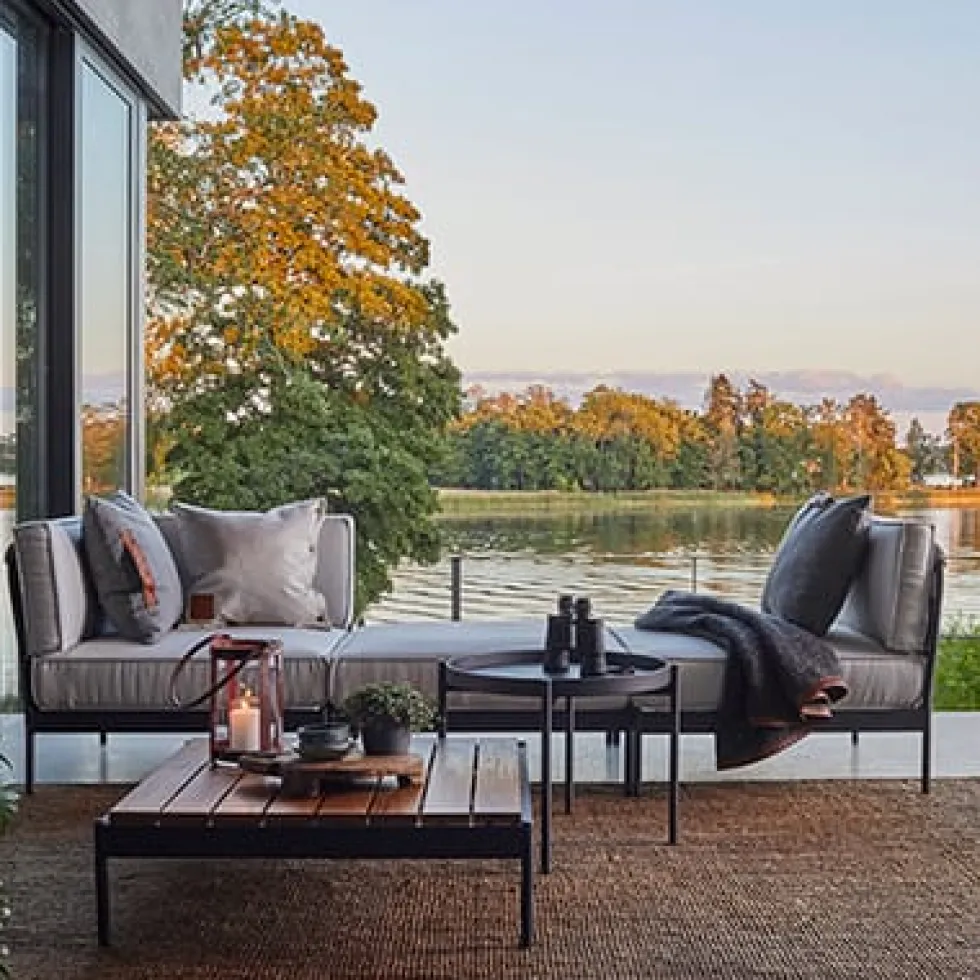 Lidö corner section modulsoffa